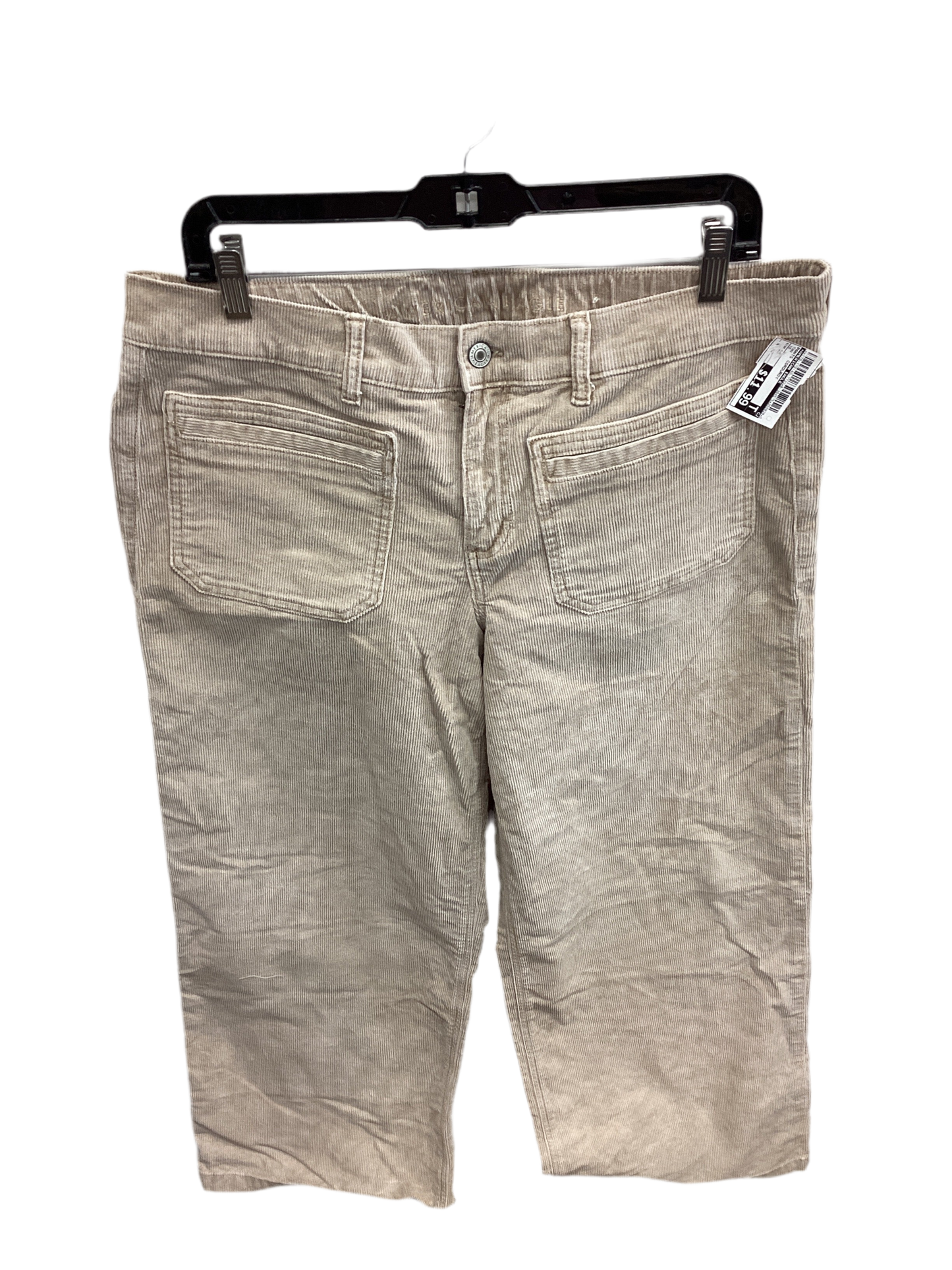 Pants Corduroy By American Eagle In Tan, Size:10