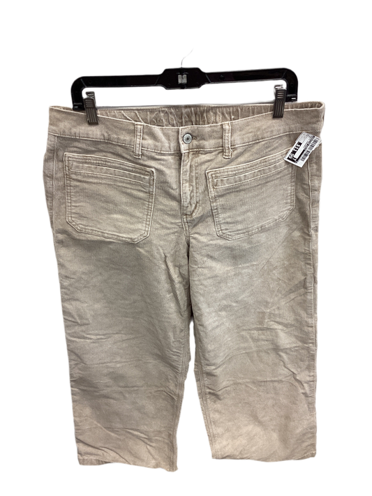 Pants Corduroy By American Eagle In Tan, Size:10