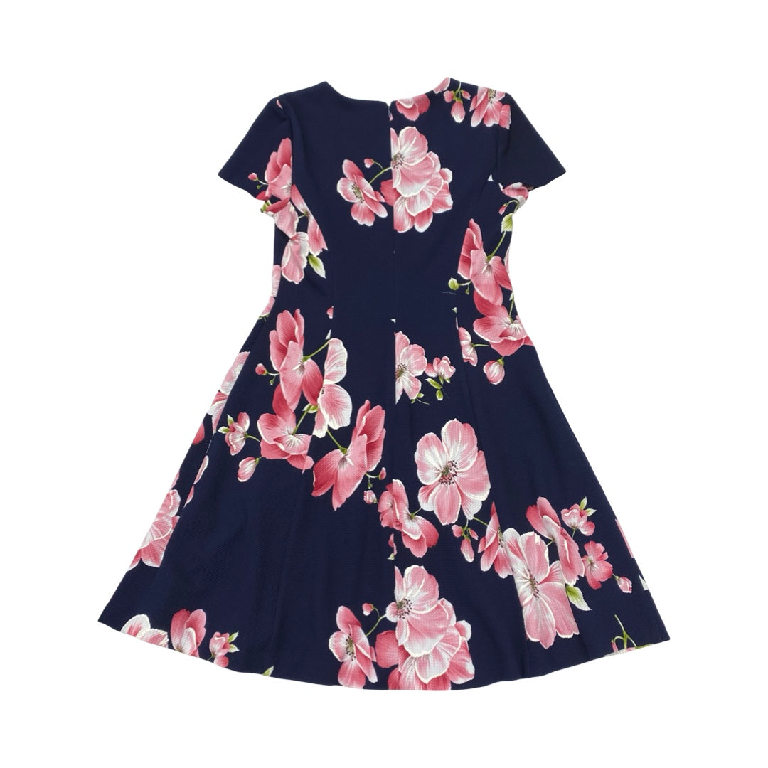 Dress Party Midi By Eliza J In Floral Print, Size:12