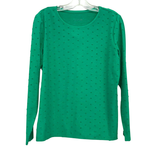 Top Ls By Talbots In Green, Size:M