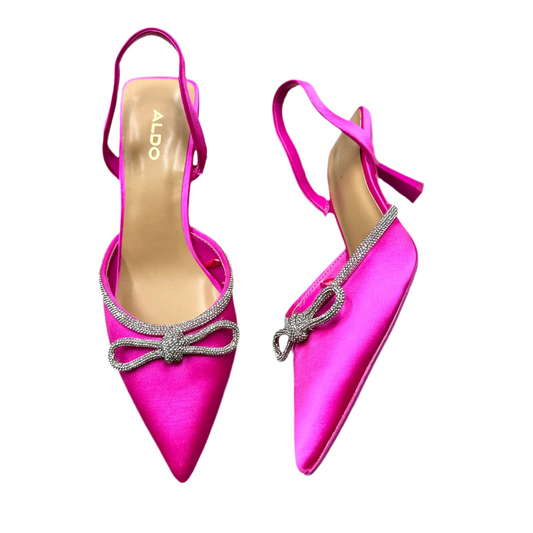Shoes Heels Kitten By Aldo In Pink, Size: 7.5
