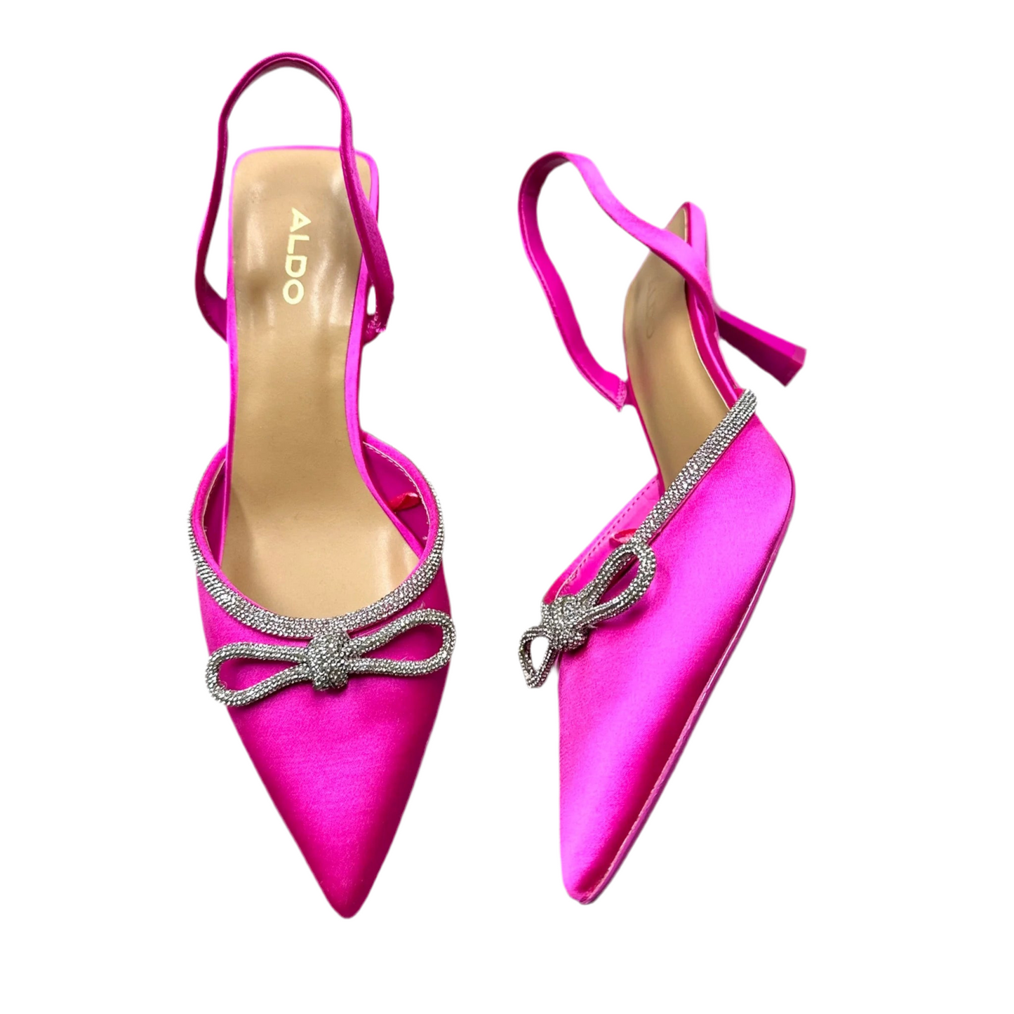 Shoes Heels Kitten By Aldo In Pink, Size: 7.5
