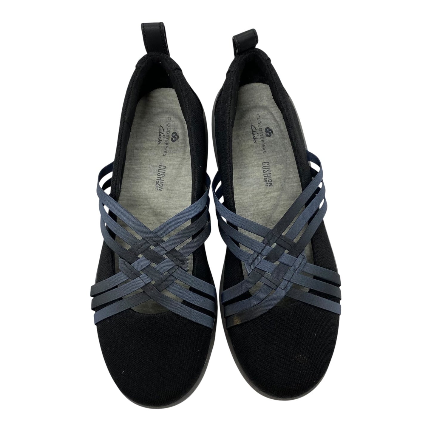 Shoes Flats By Clarks In Black, Size:5