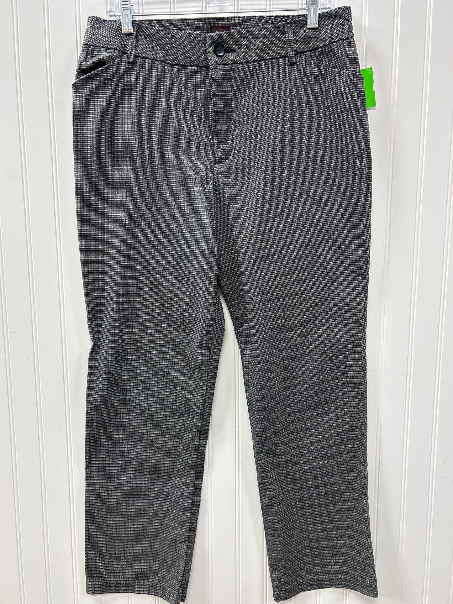 Pants Dress By Lee In Black & White, Size:14P