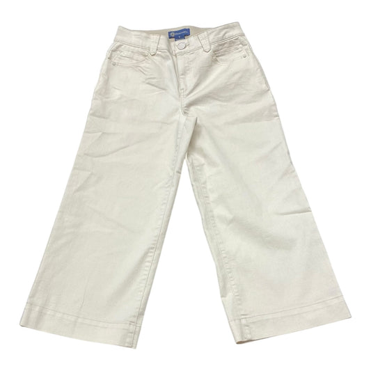 Jeans Wide Leg By Democracy In Cream, Size:6