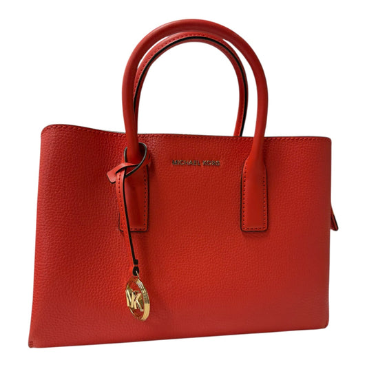 Handbag Designer By Michael Kors In Orange, Size:Medium
