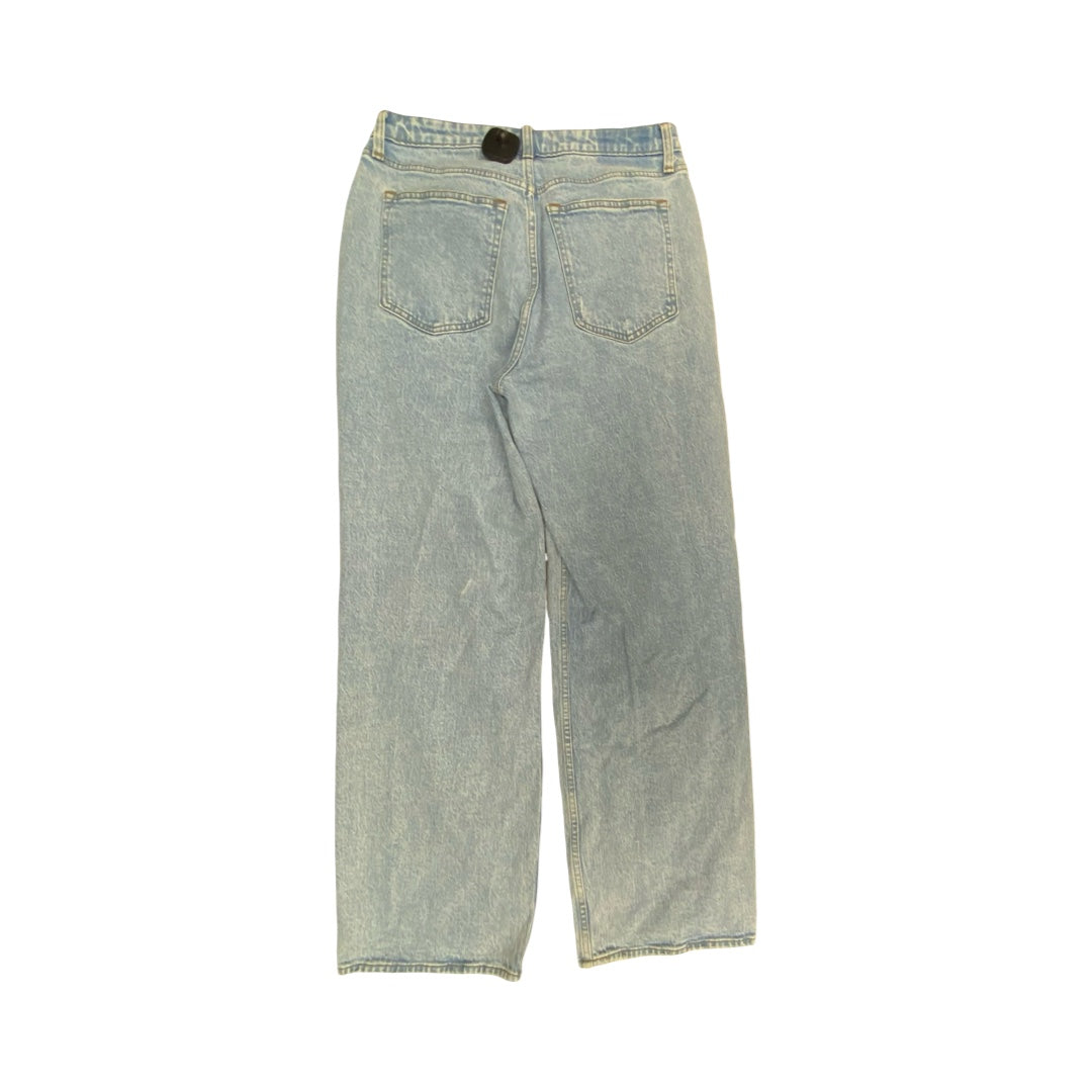 Jeans Straight By Abercrombie And Fitch In Blue Denim, Size:10