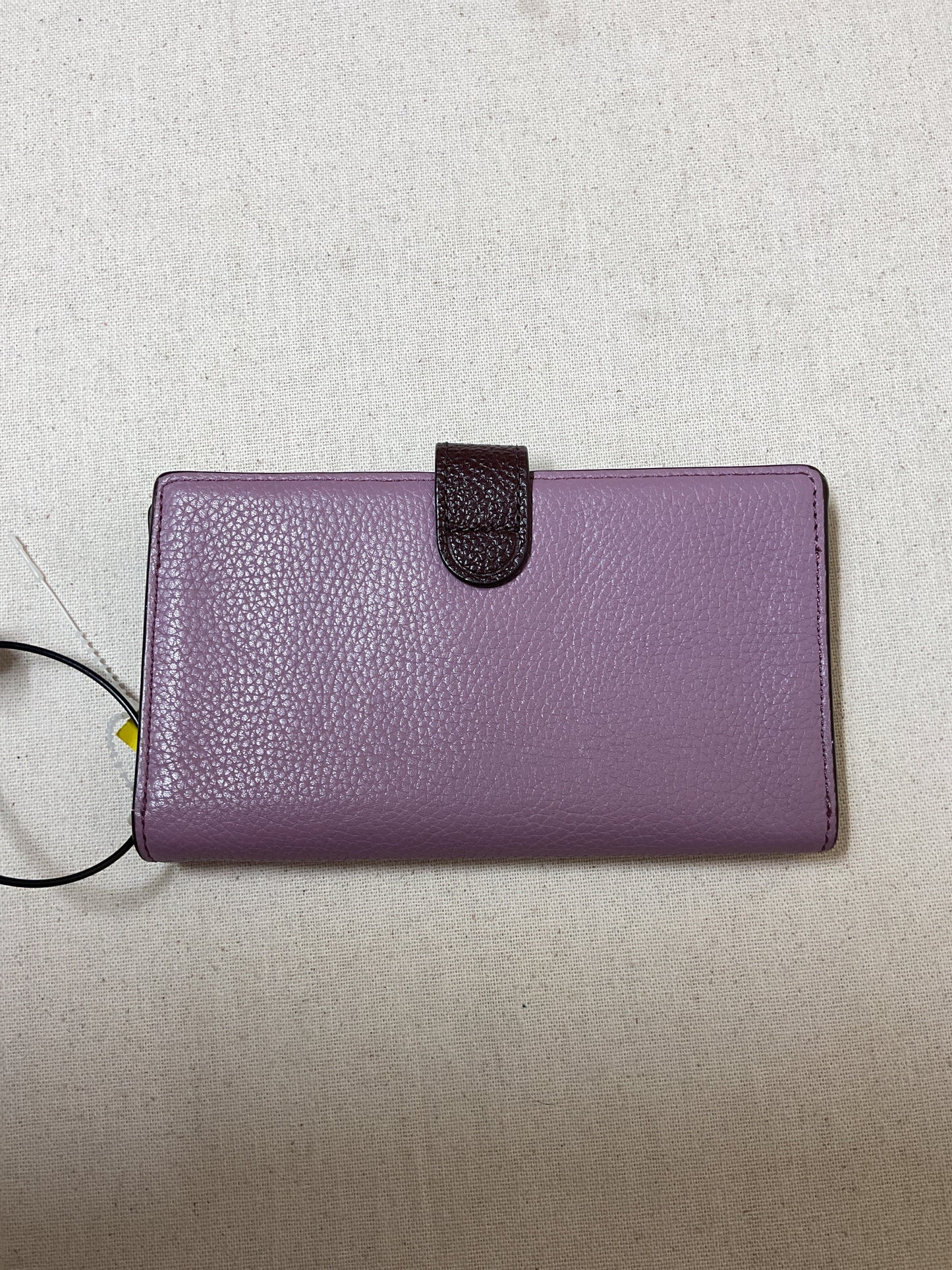 Wallet Designer By Coach In Purple, Size:Small