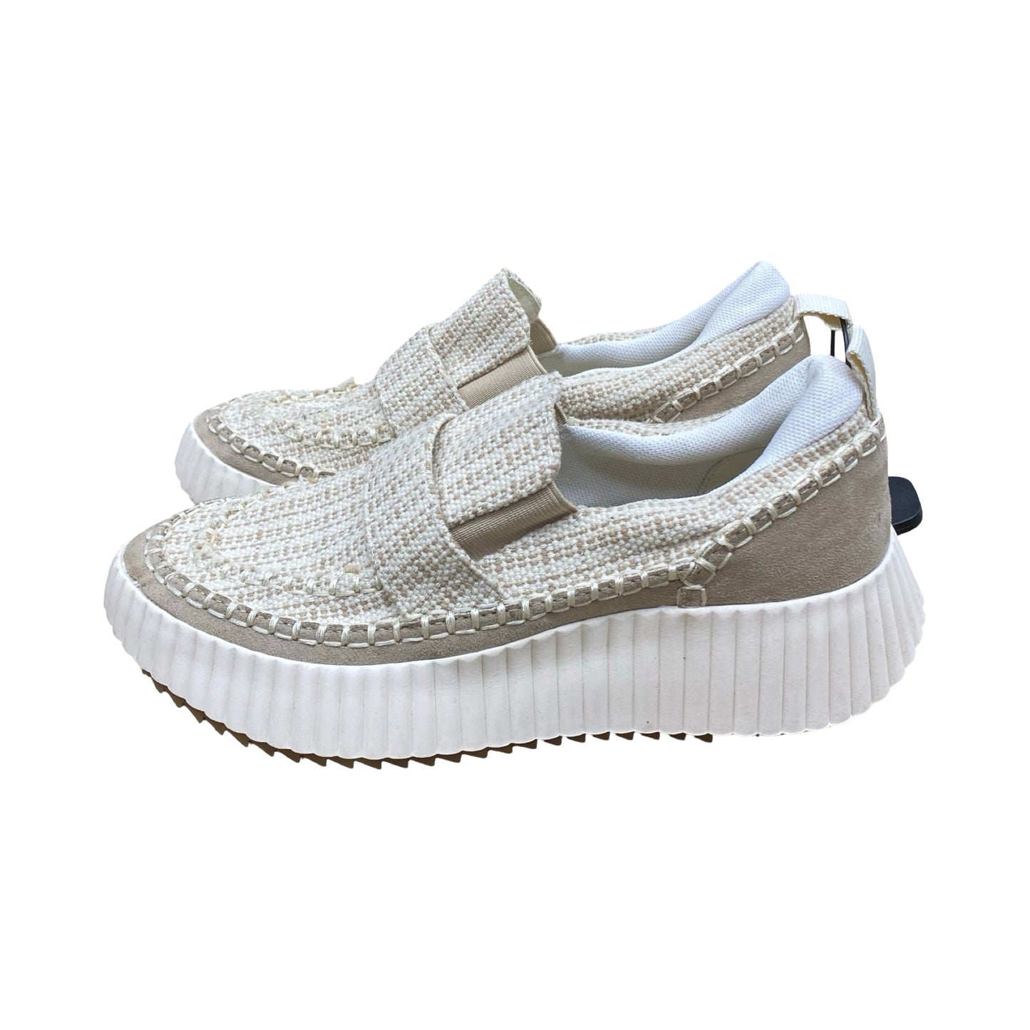 Shoes Sneakers By Dolce Vita In Beige, Size:6.5