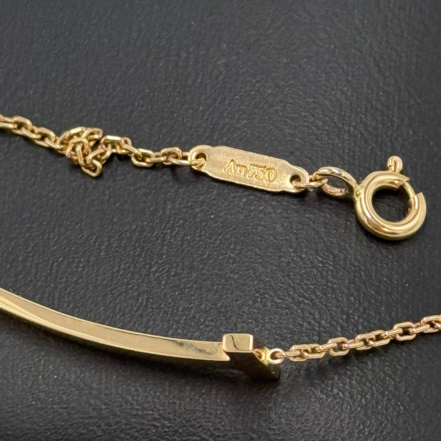 Tiffany & Company T Smile 18k Gold Luxury Bracelet