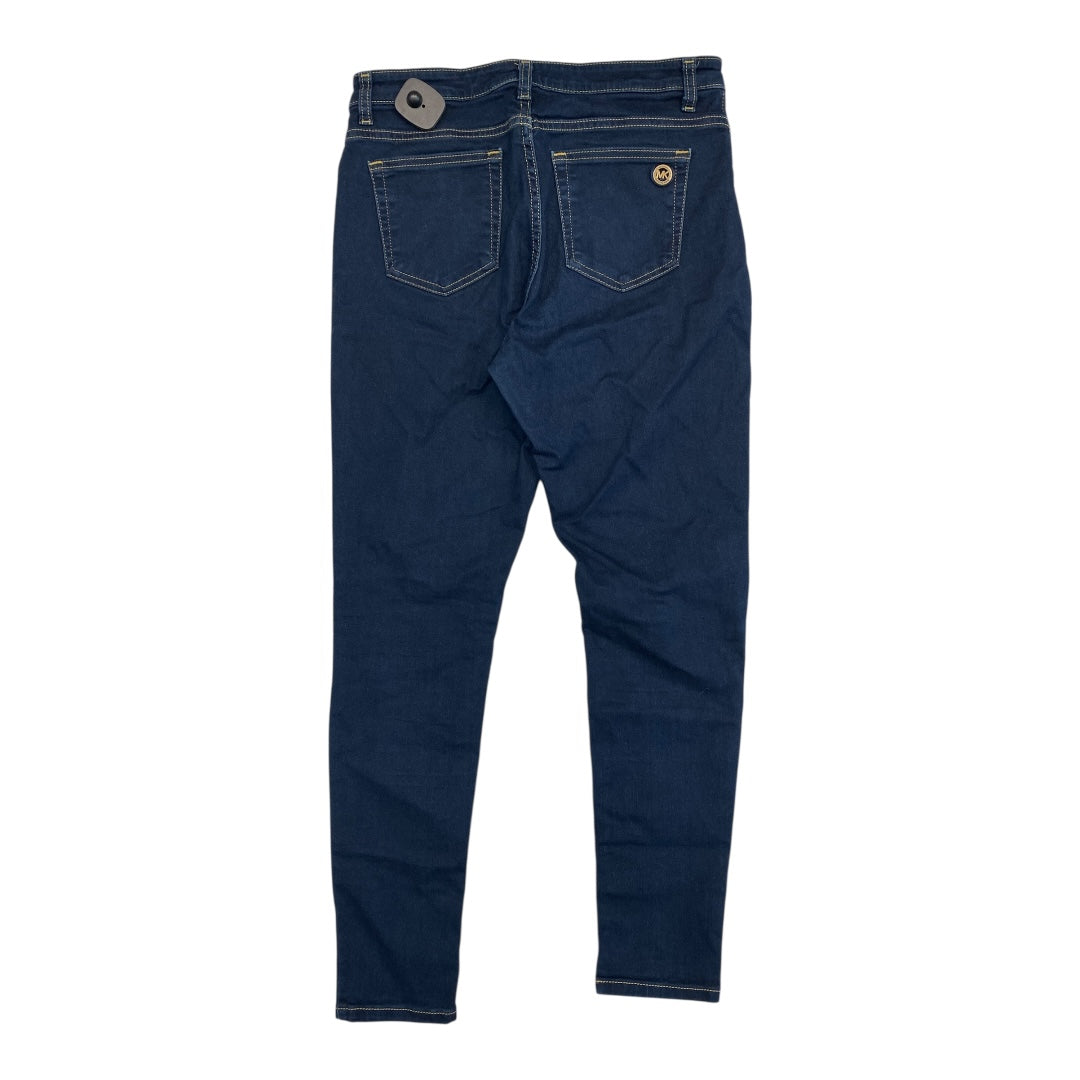Jeans Skinny By Michael By Michael Kors In Blue, Size:10
