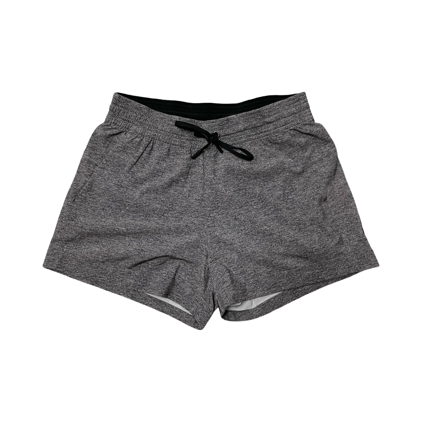 Athletic Shorts By Lululemon In Grey, Size:6