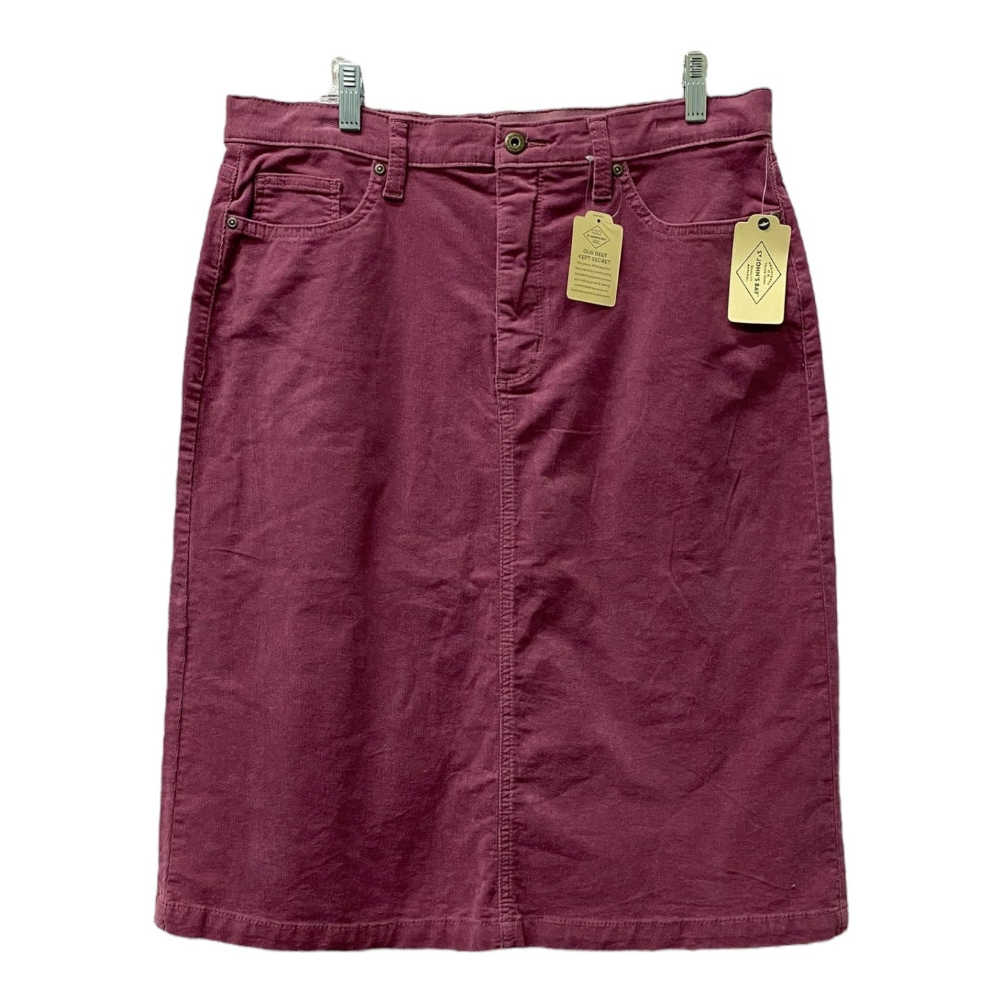 Skirt Midi By St Johns Bay In Purple, Size:14