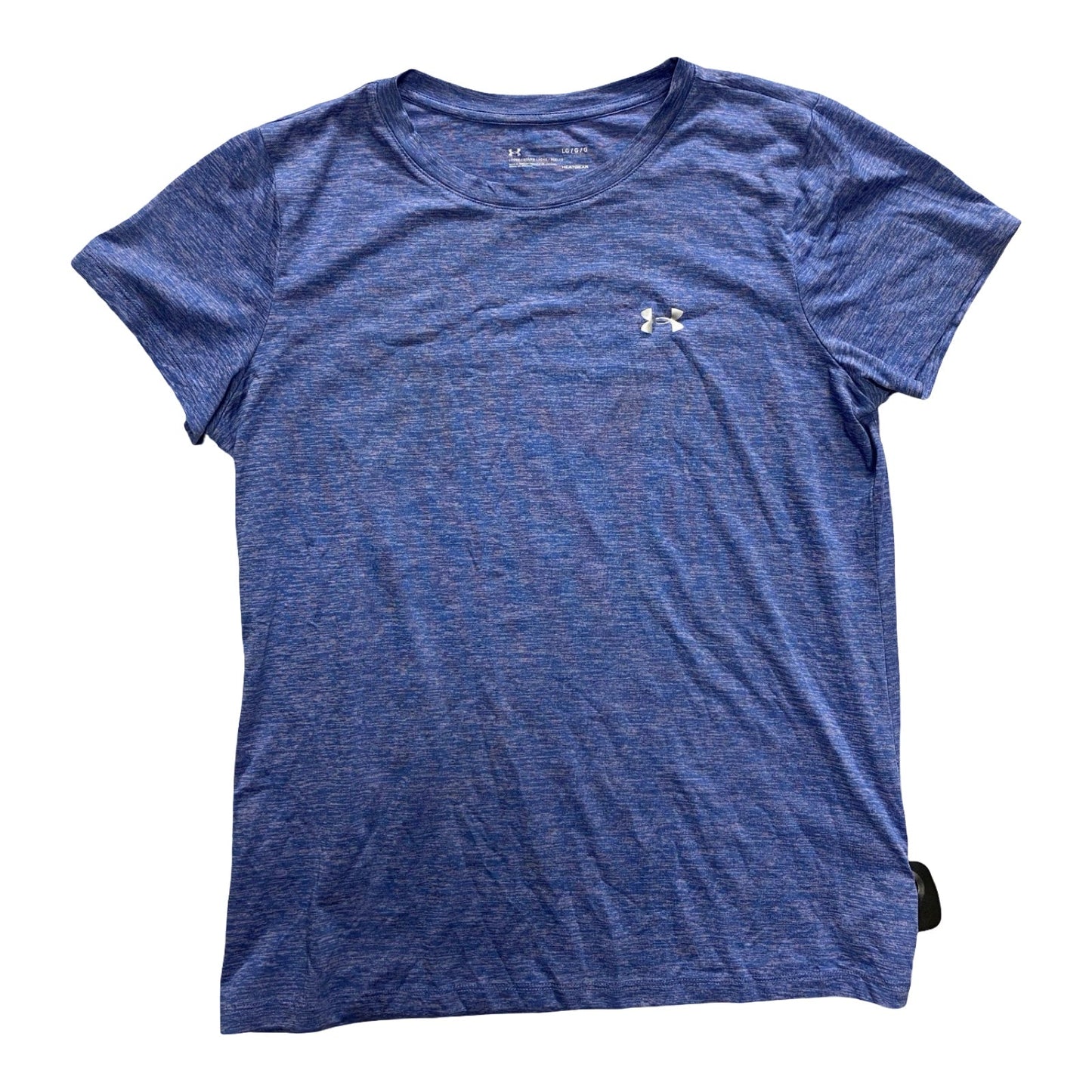 Athletic Top Ss By Under Armour In Blue, Size:M