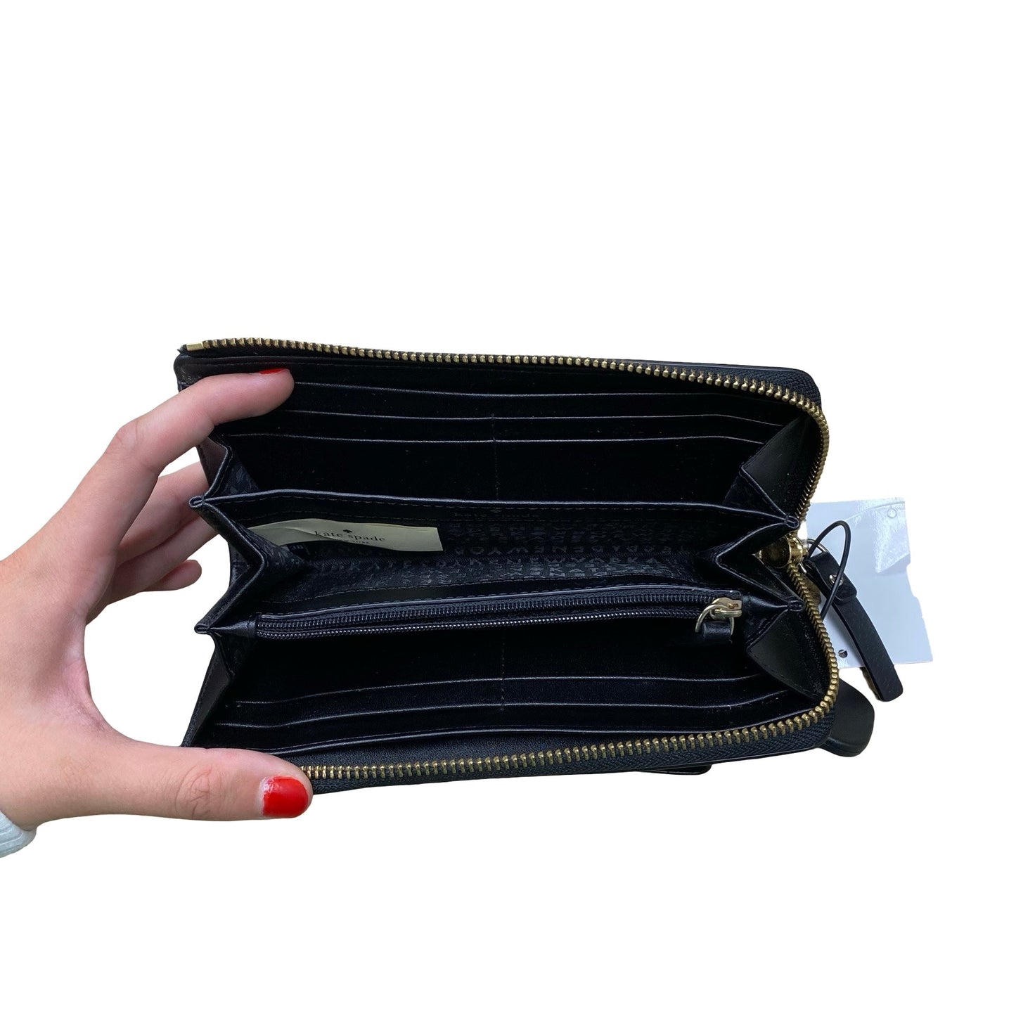 Wallet Designer By Kate Spade In Black, Size:Medium