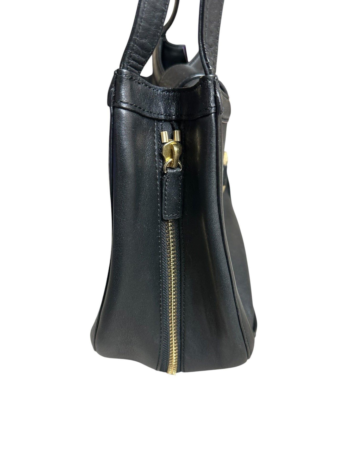 Handbag Designer By Tory Burch In Black, Size:Medium