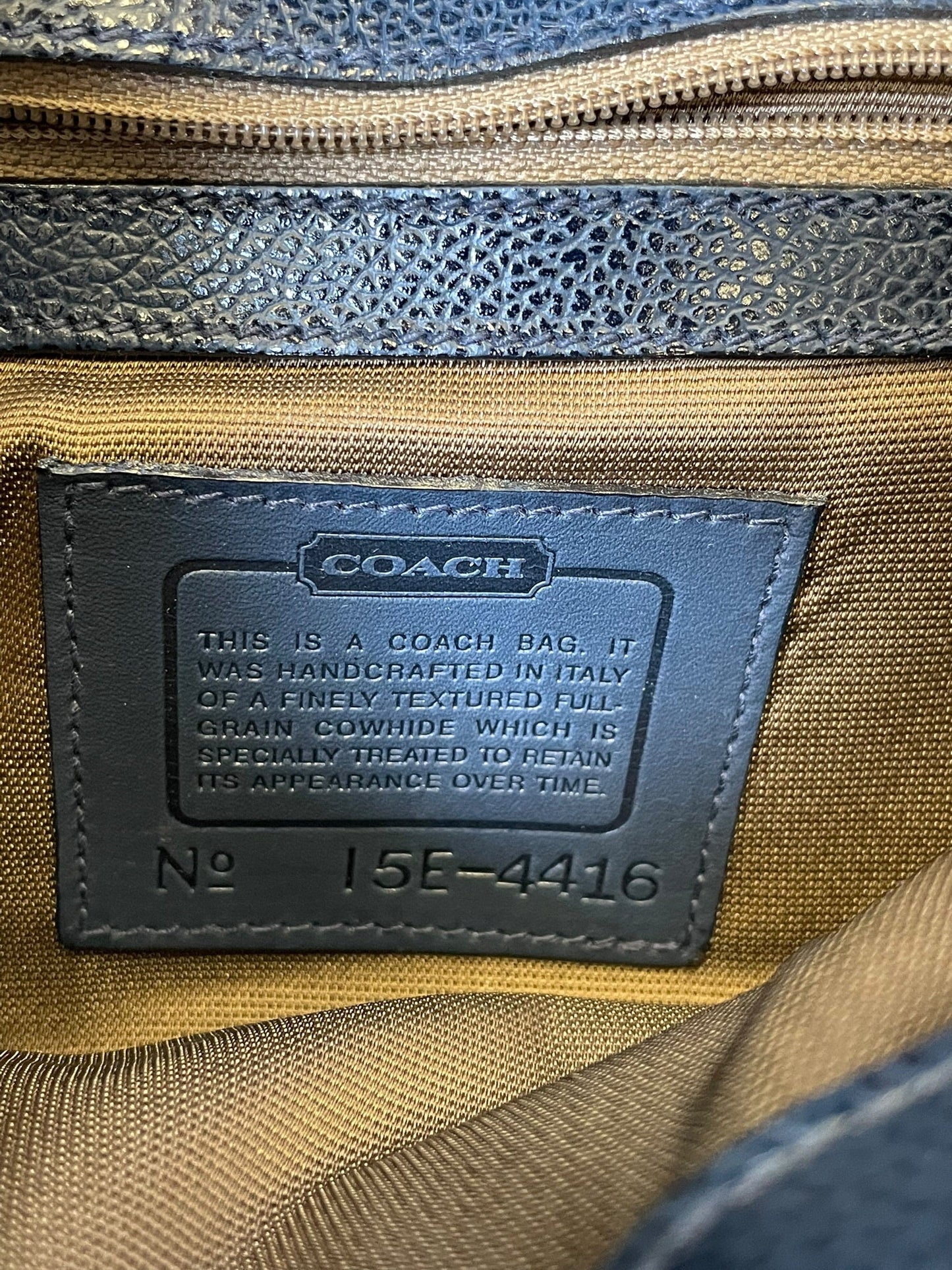 Crossbody Designer By Coach, Size: Medium