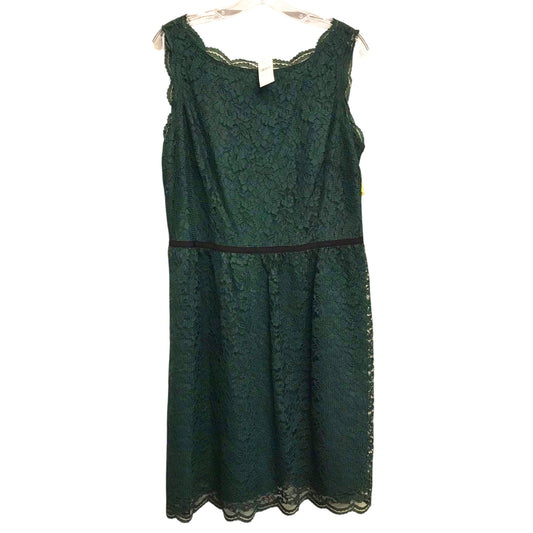 Dress Party Short By Loft In Green, Size:L