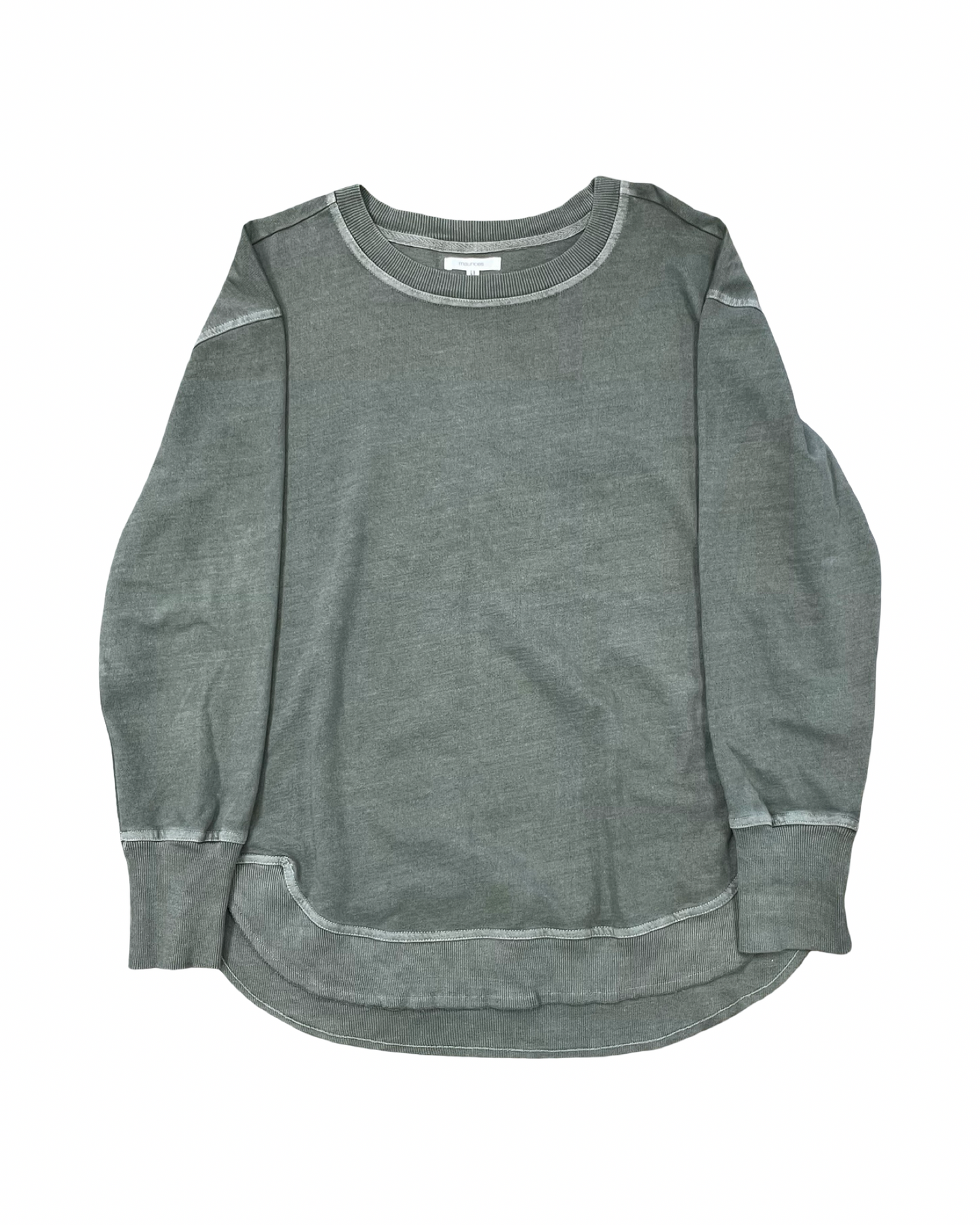 Top Ls By Maurices In Green, Size:M