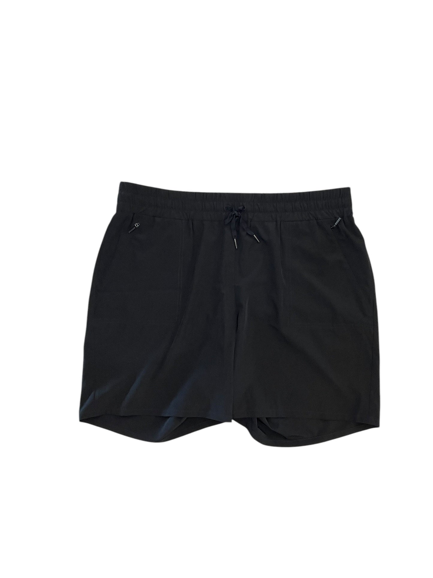 Athletic Shorts By Chicos In Black, Size:Xxl