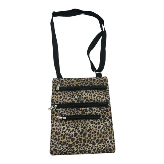 Crossbody By Cme In Leopard Print, Size:Small