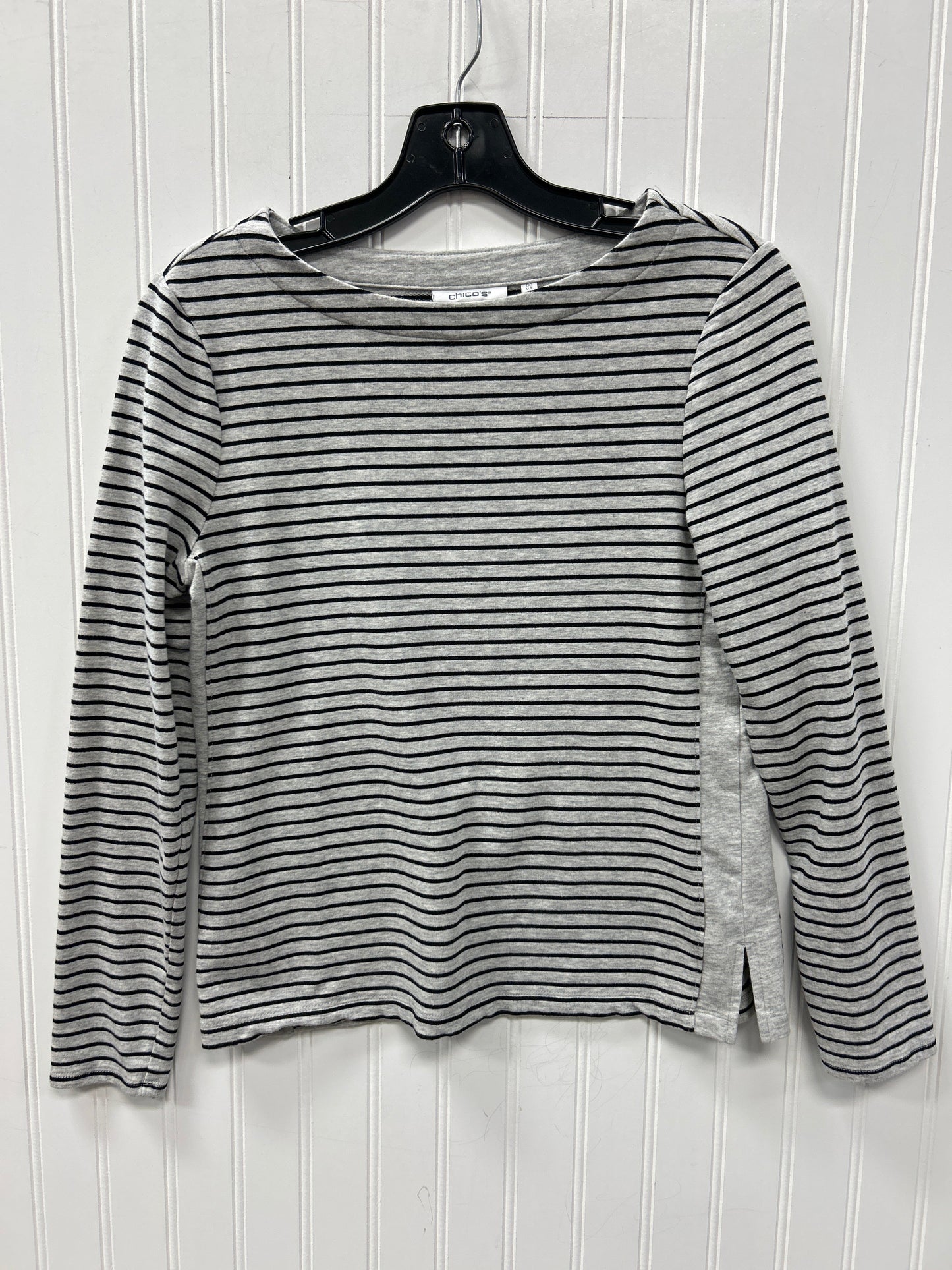 Top Ls By Chicos In Grey, Size:Xs