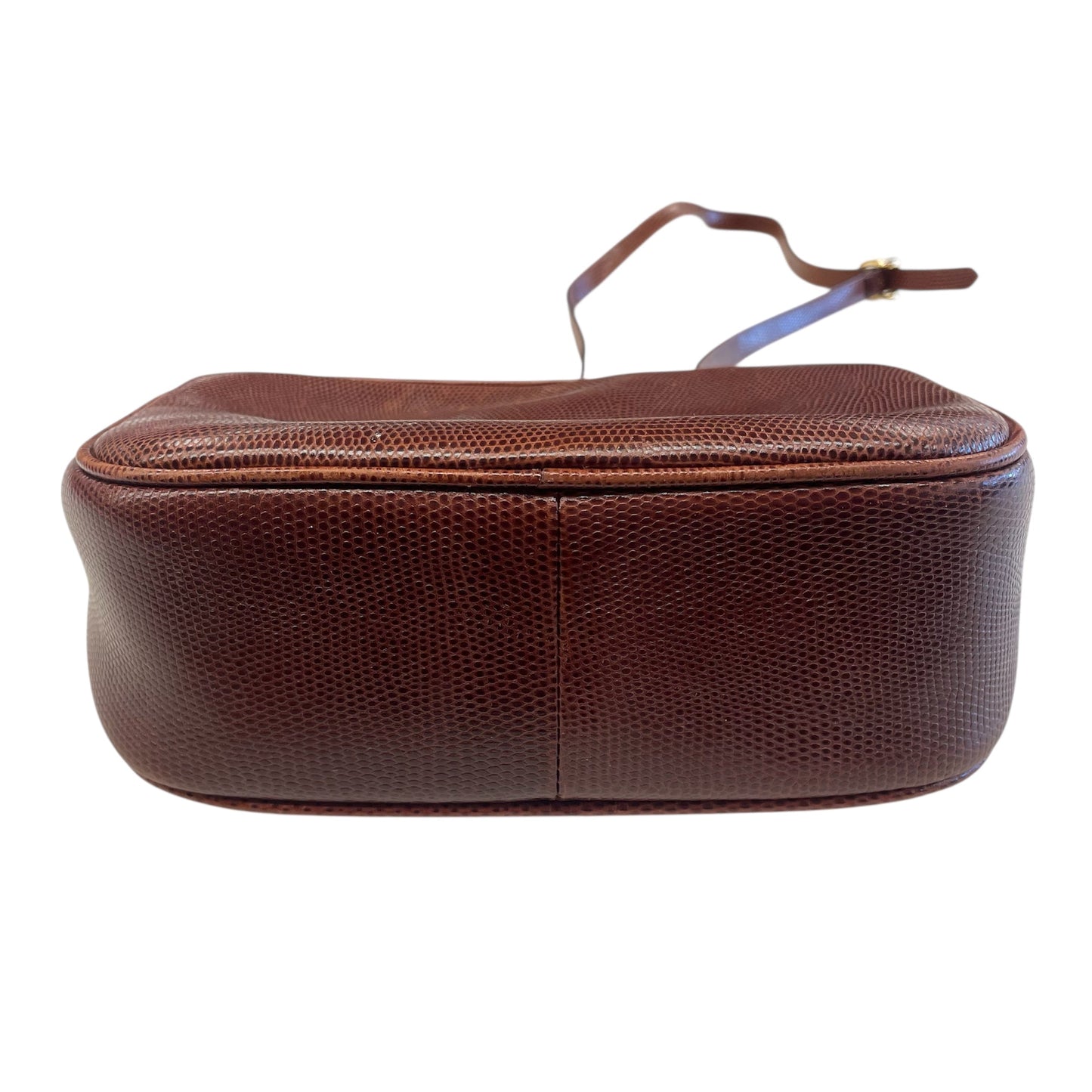 Crossbody Luxury Designer By Ferragamo In Brown, Size:Small