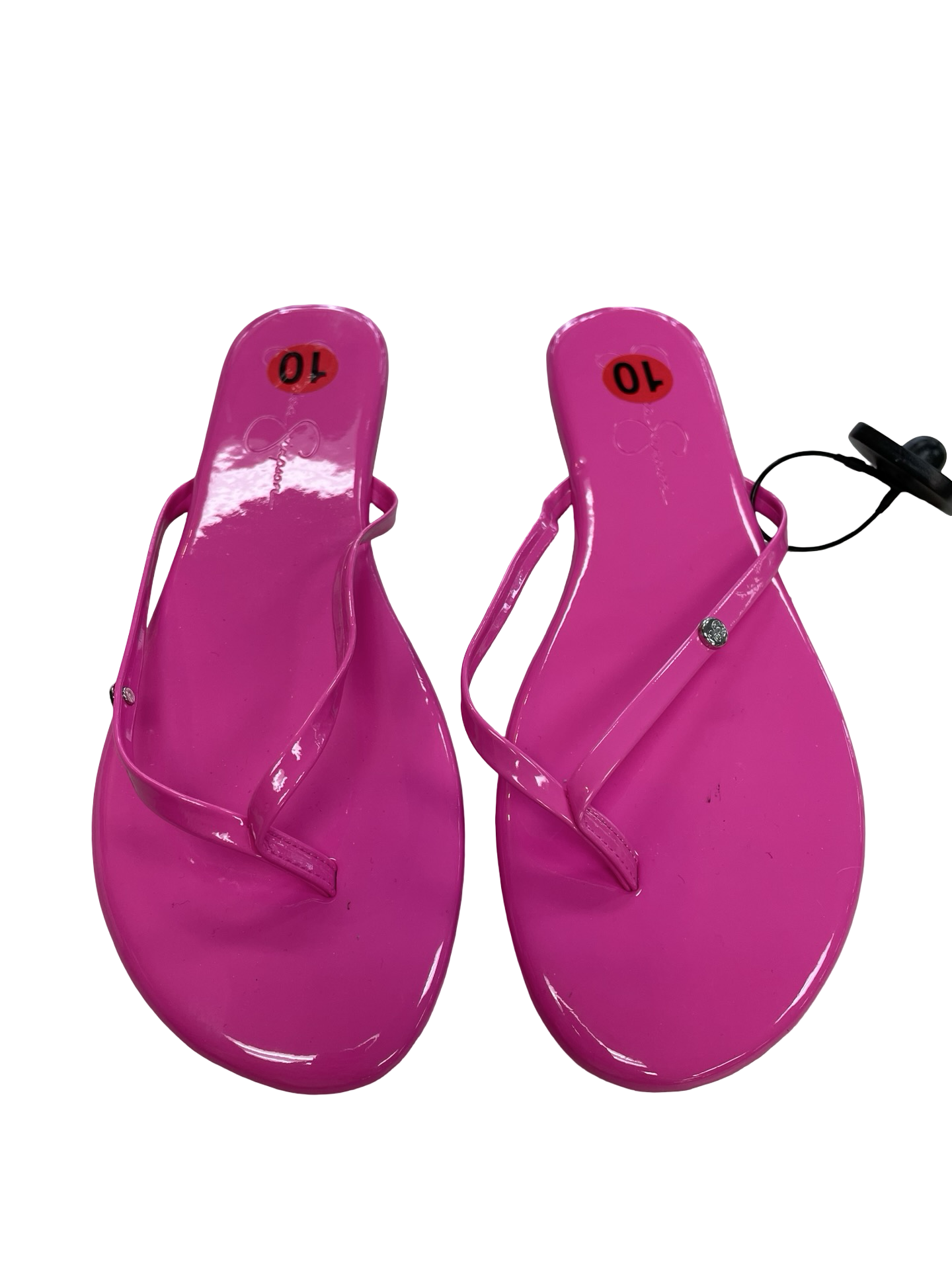 Sandals Flip Flops By Jessica Simpson In Pink, Size:10
