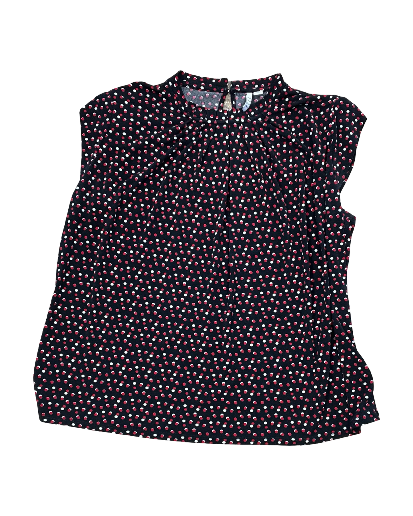 Top Ss By Elle In Black & Red, Size:Xl