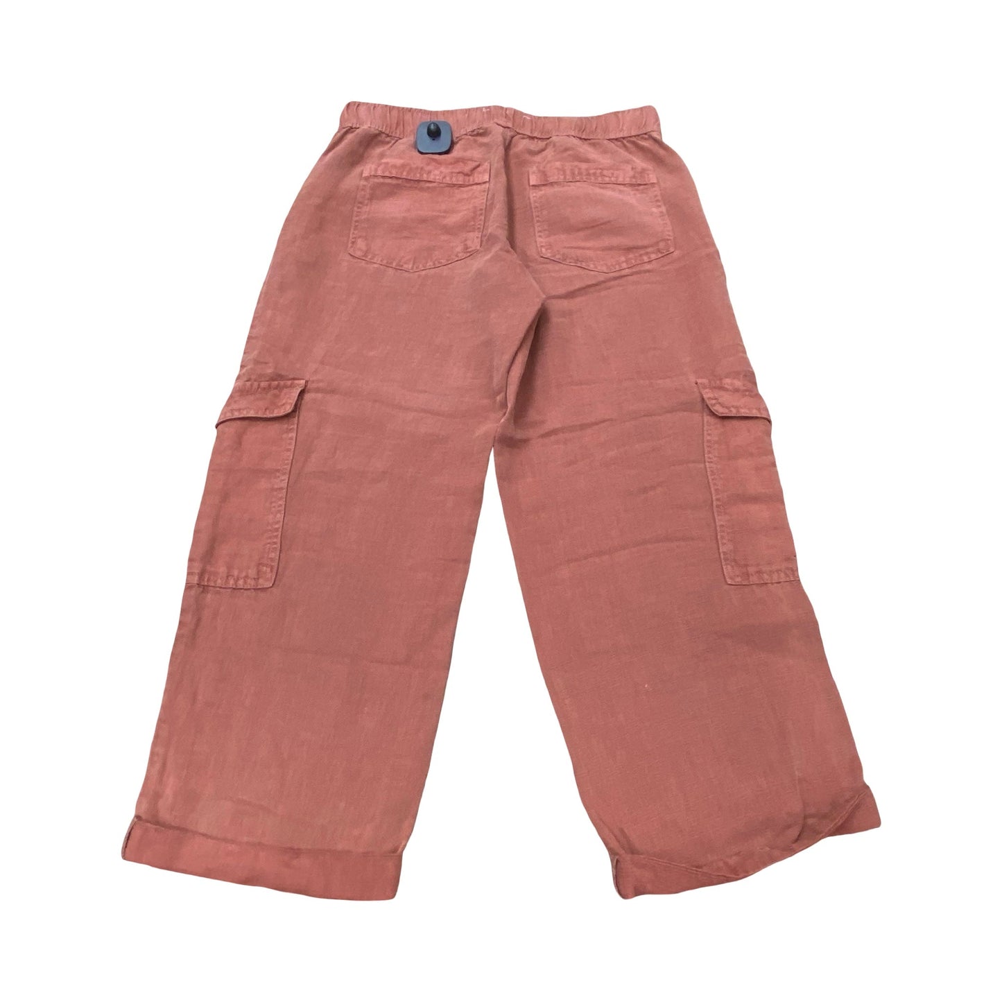 Pants Linen By C And C In Red, Size:S