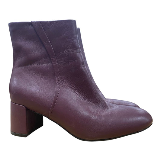 Boots Ankle Flats By Naturalizer In Purple, Size:6.5