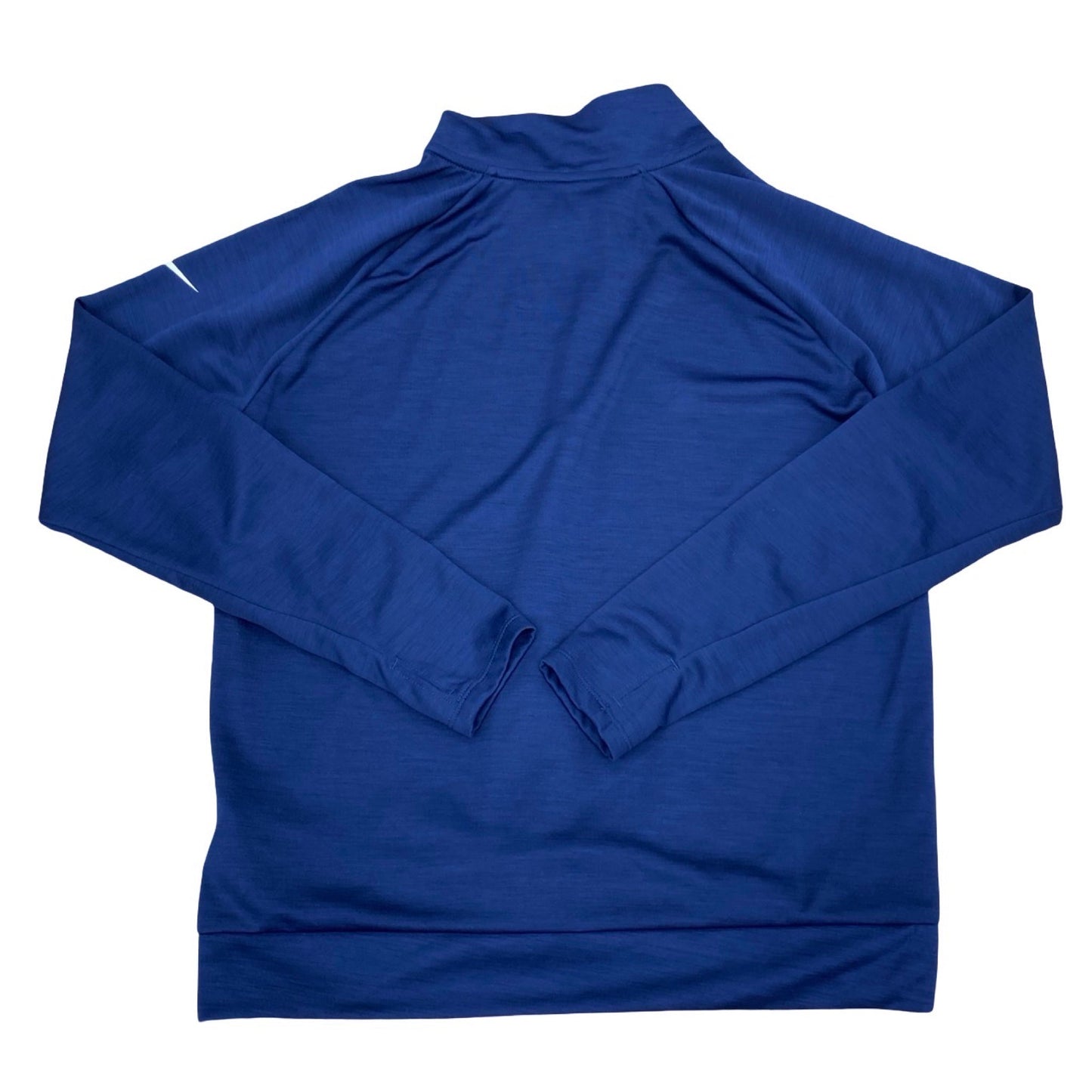 Athletic Sweatshirt Collar By Nike In Navy, Size:M