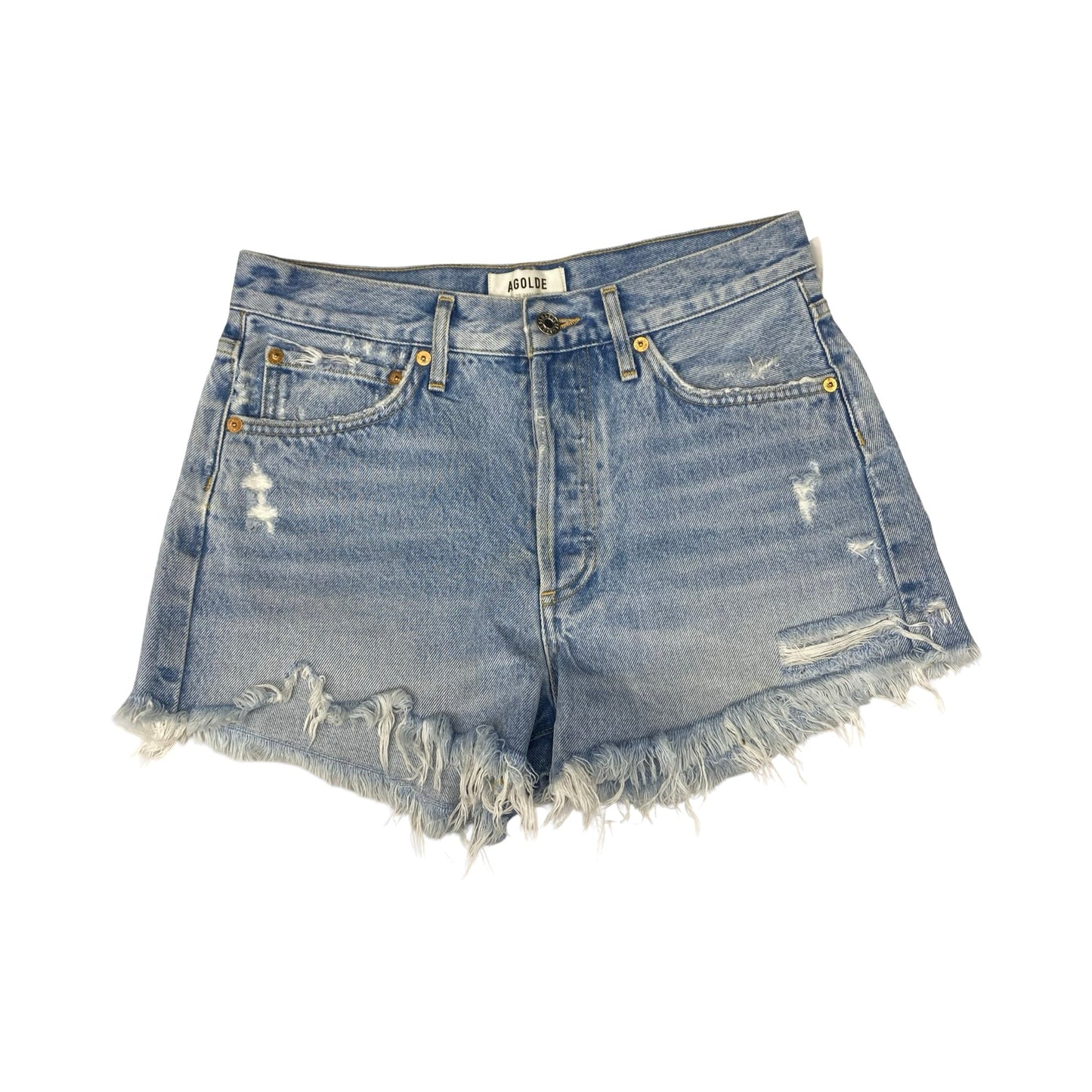 Shorts By Agolde In Blue, Size:2