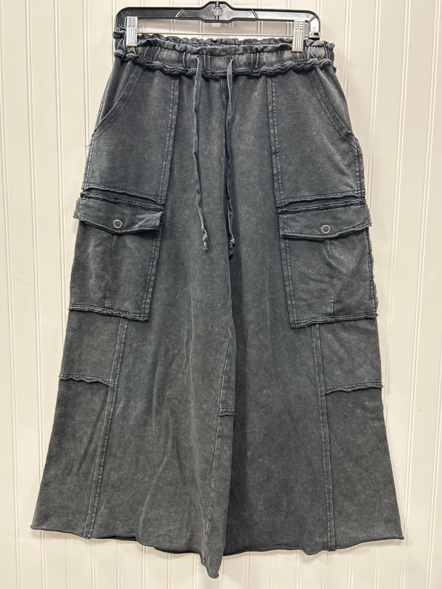 Pants Linen By Easel In Black, Size:S