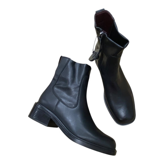 Boots Ankle Heels By Franco Sarto In Black, Size:9