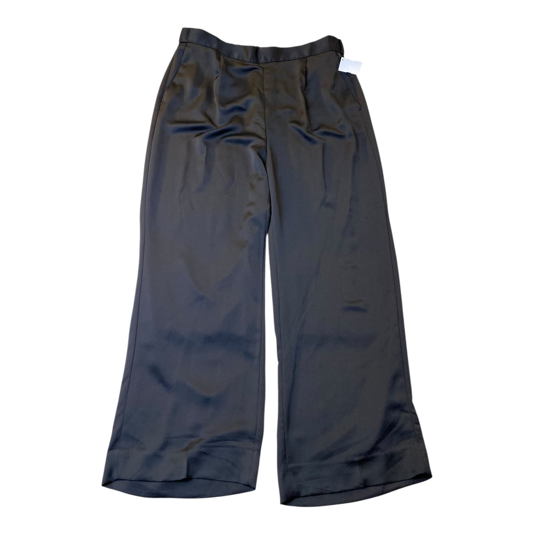 Pants Wide Leg By Banana Republic In Black, Size:Xl