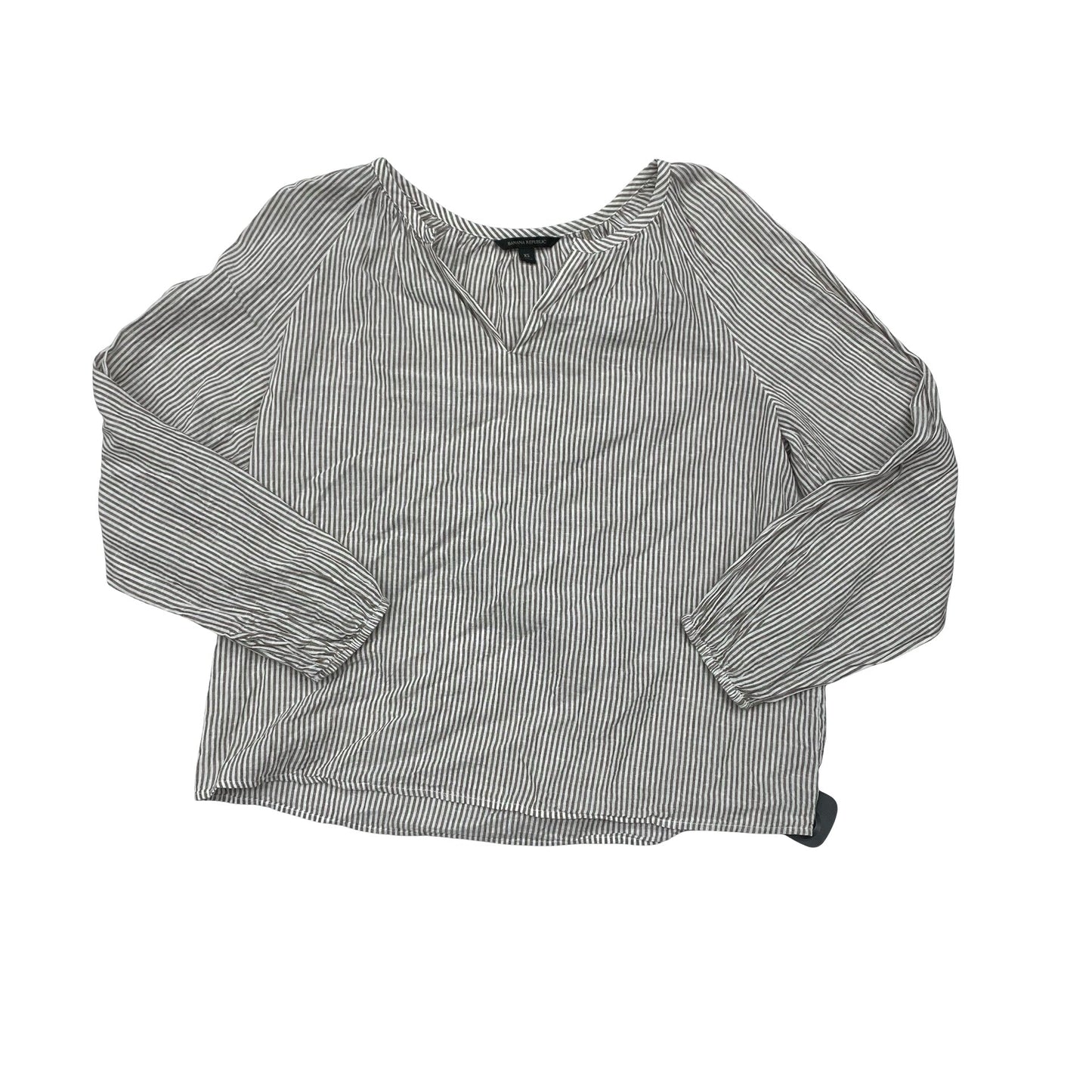 Top Ls By Banana Republic In Striped Pattern, Size:Xs