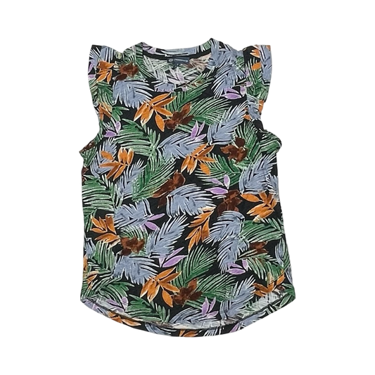 Blouse Ss By Democracy In Tropical Print, Size:S