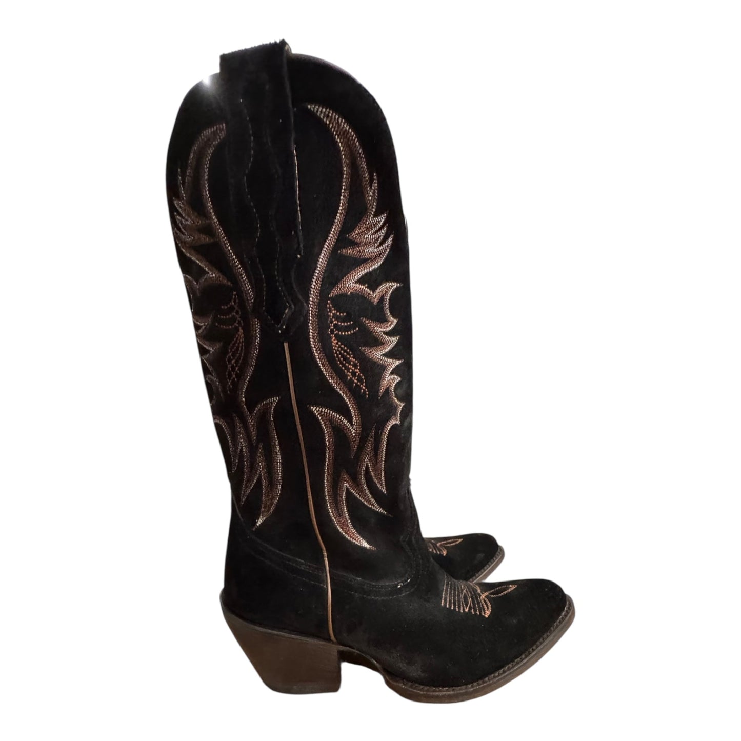 Boots Western By Idyllwind In Black & Brown, Size:8.5
