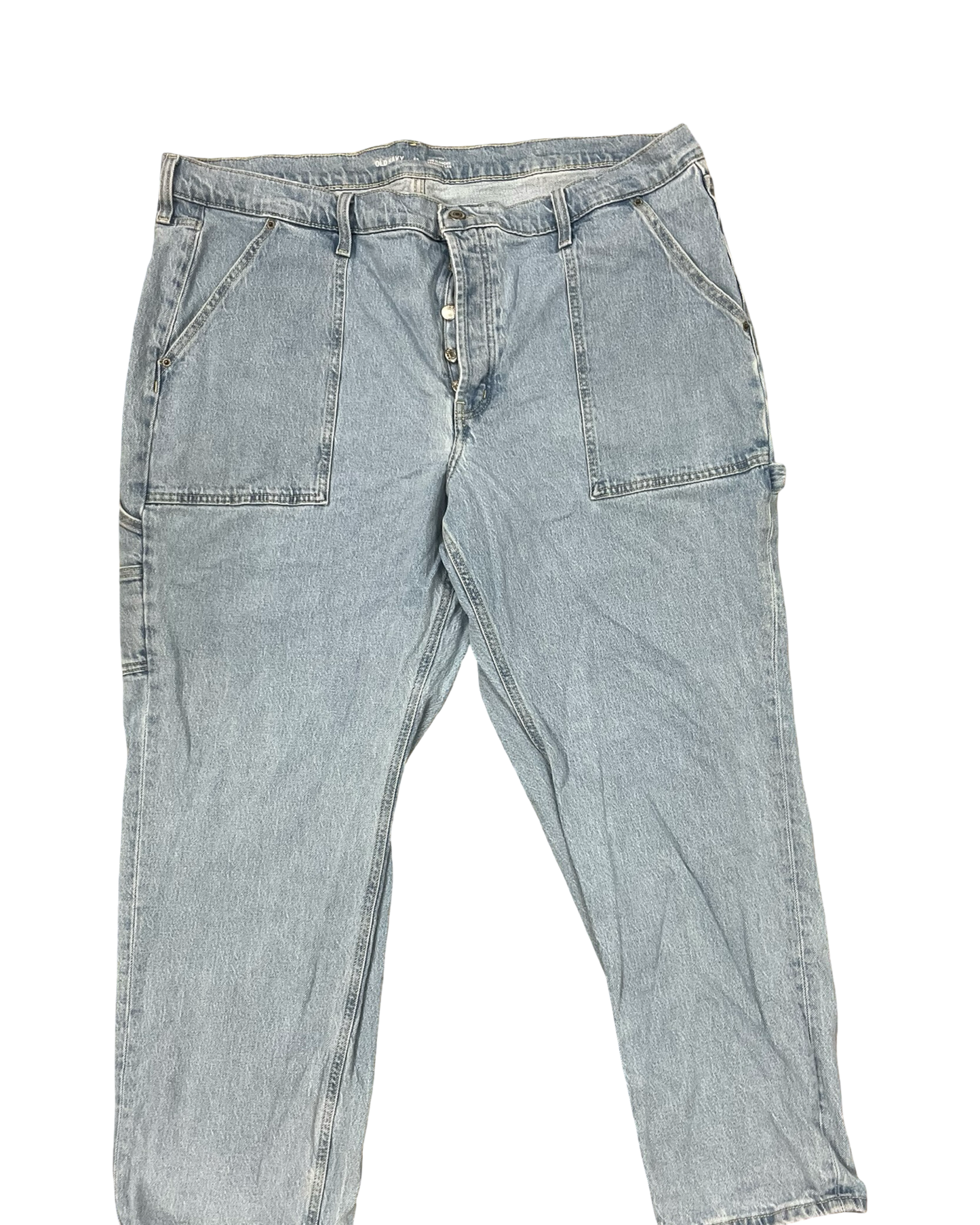 Jeans Straight By Old Navy In Blue Denim, Size:22