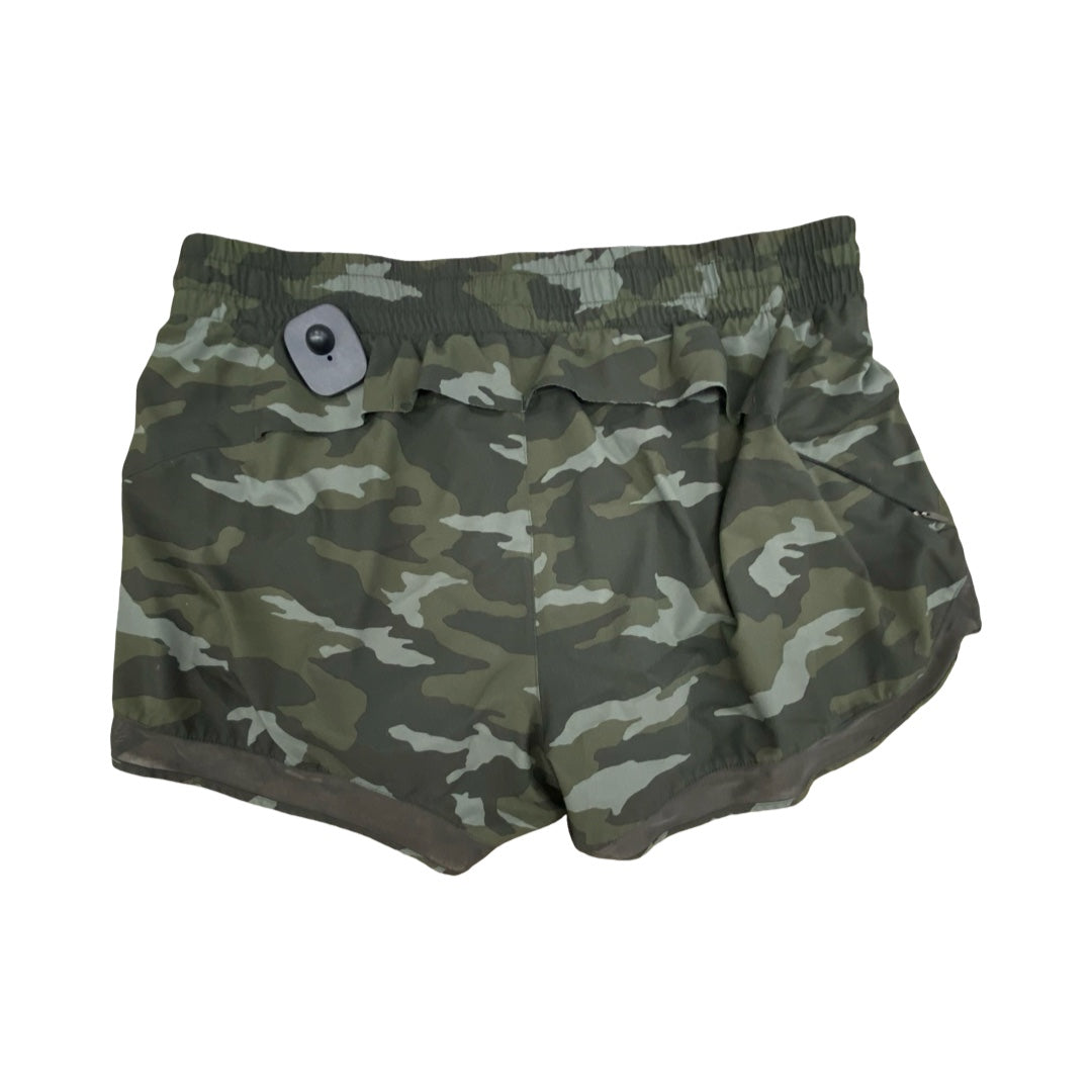 Athletic Shorts By Athleta In Camouflage Print, Size:L