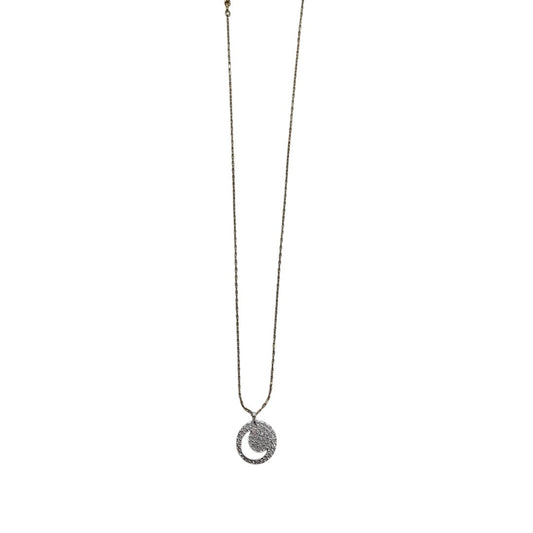 Necklace Designer By Swarovski In Gold