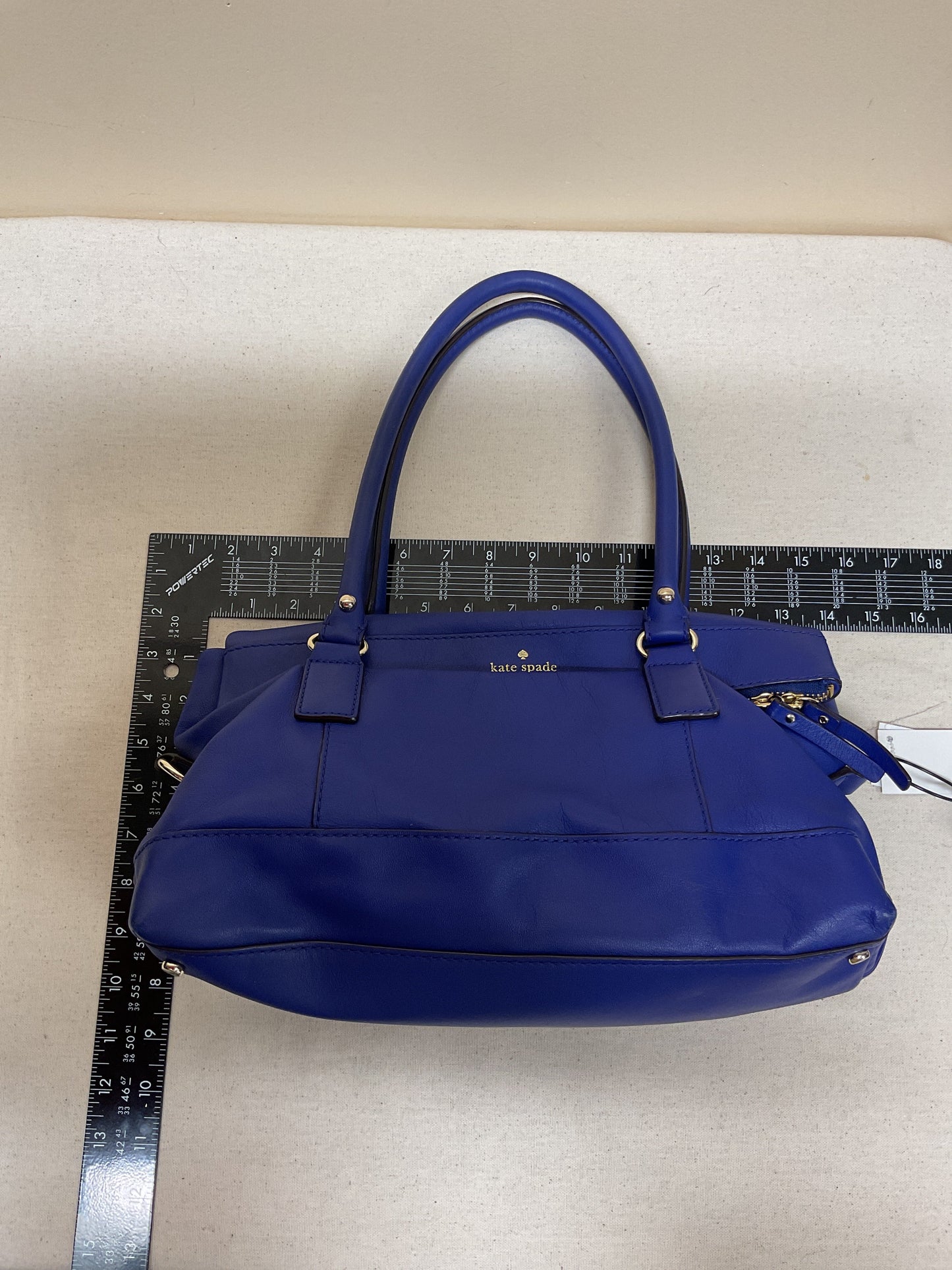 Handbag Designer By Kate Spade In Blue, Size:Medium