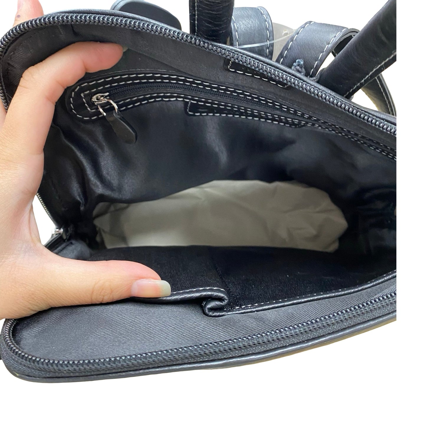 Backpack Leather By Cmc In Multi, Size:Medium