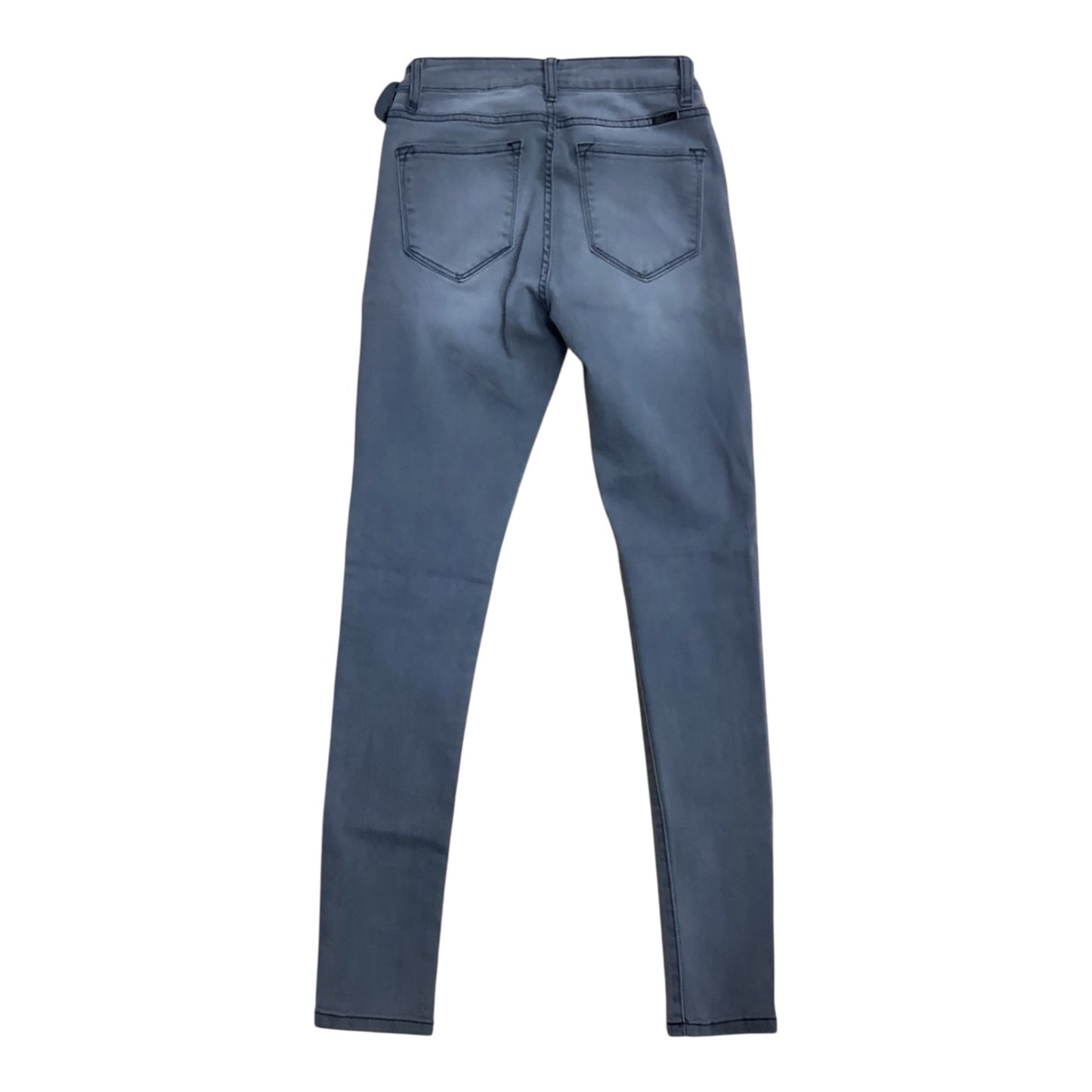 Jeans Skinny By Kancan In Grey Denim, Size:4