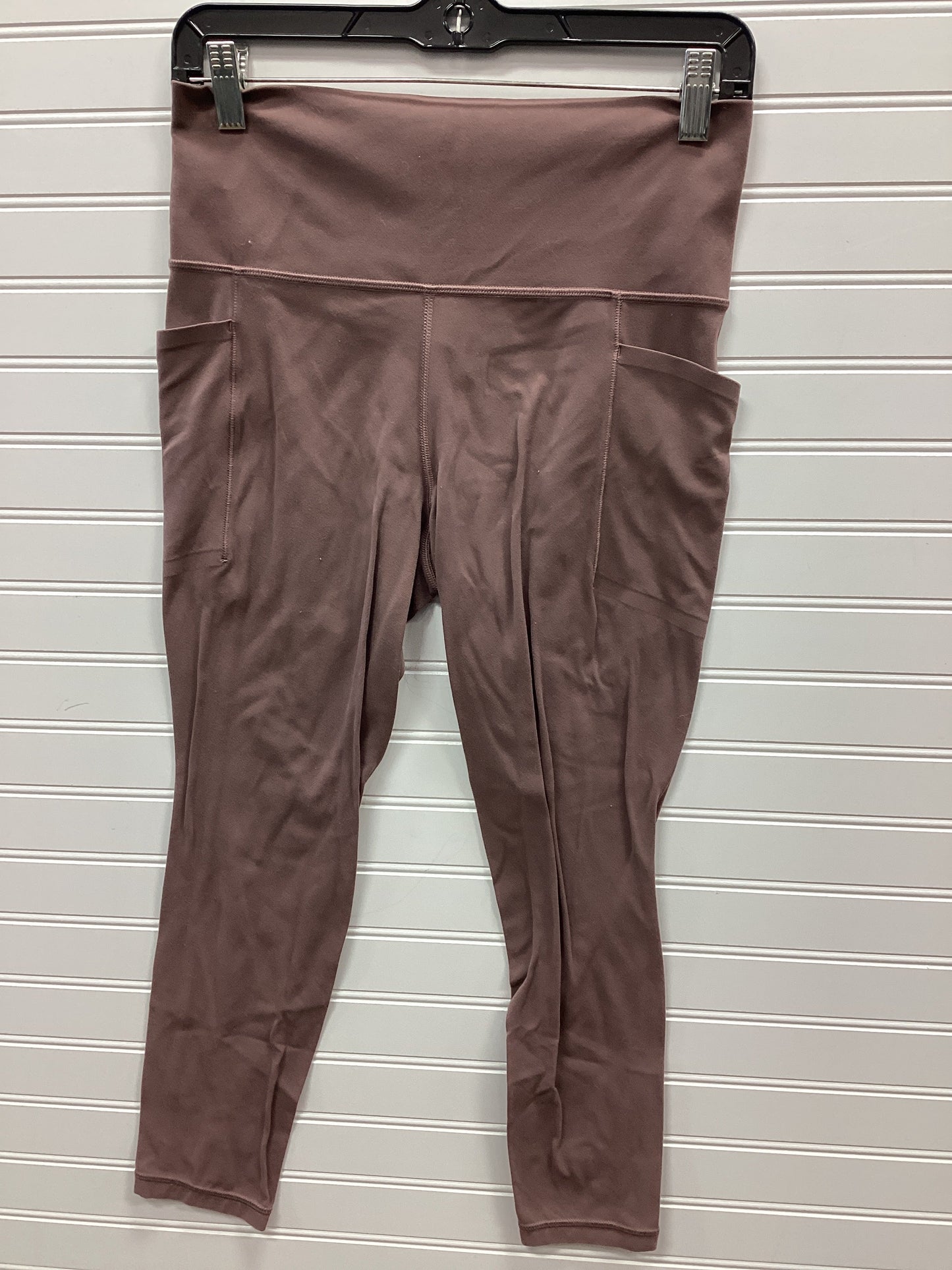 Athletic Leggings Capris By Athleta In Brown, Size:M