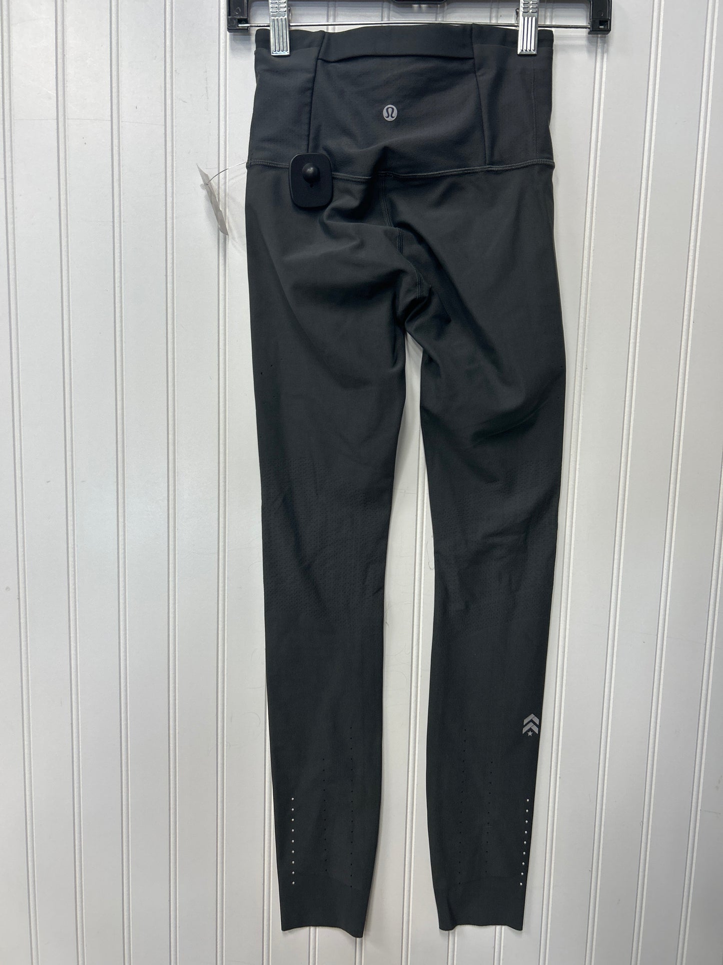 Athletic Leggings By Lululemon In Grey, Size:4