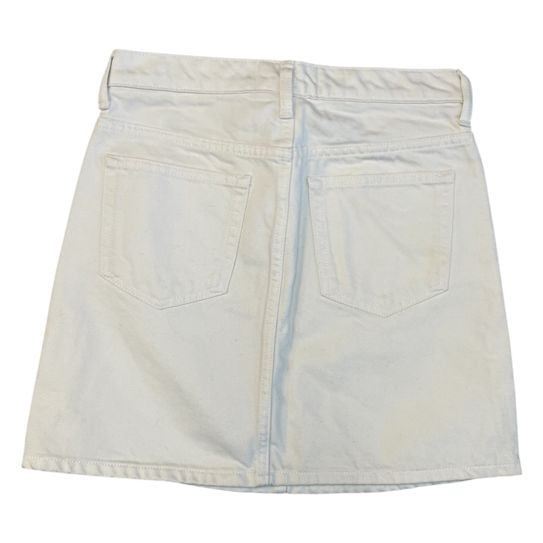 Skirt Mini & Short By Everlane In White, Size:S