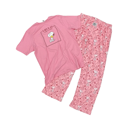 Pajamas 2Pc By Clothes Mentor In Pink, Size:Xxl