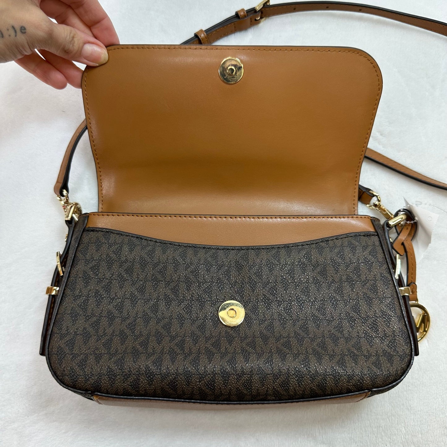 Crossbody Designer By Michael Kors, Size: Small
